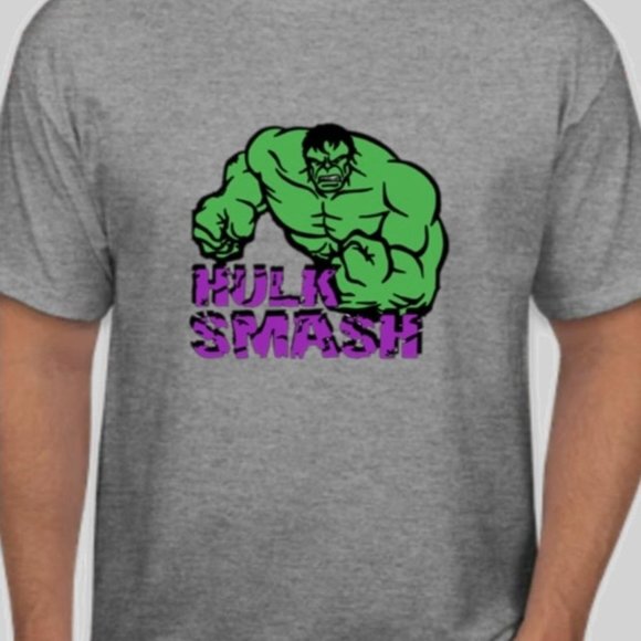 The Incredible Hulk - Hulk Smash tee shirt - various colors available - Picture 4 of 5